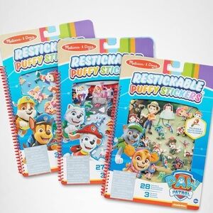 Choice of Paw Patrol Melissa & Doug Reusable Sticker Books - NEW